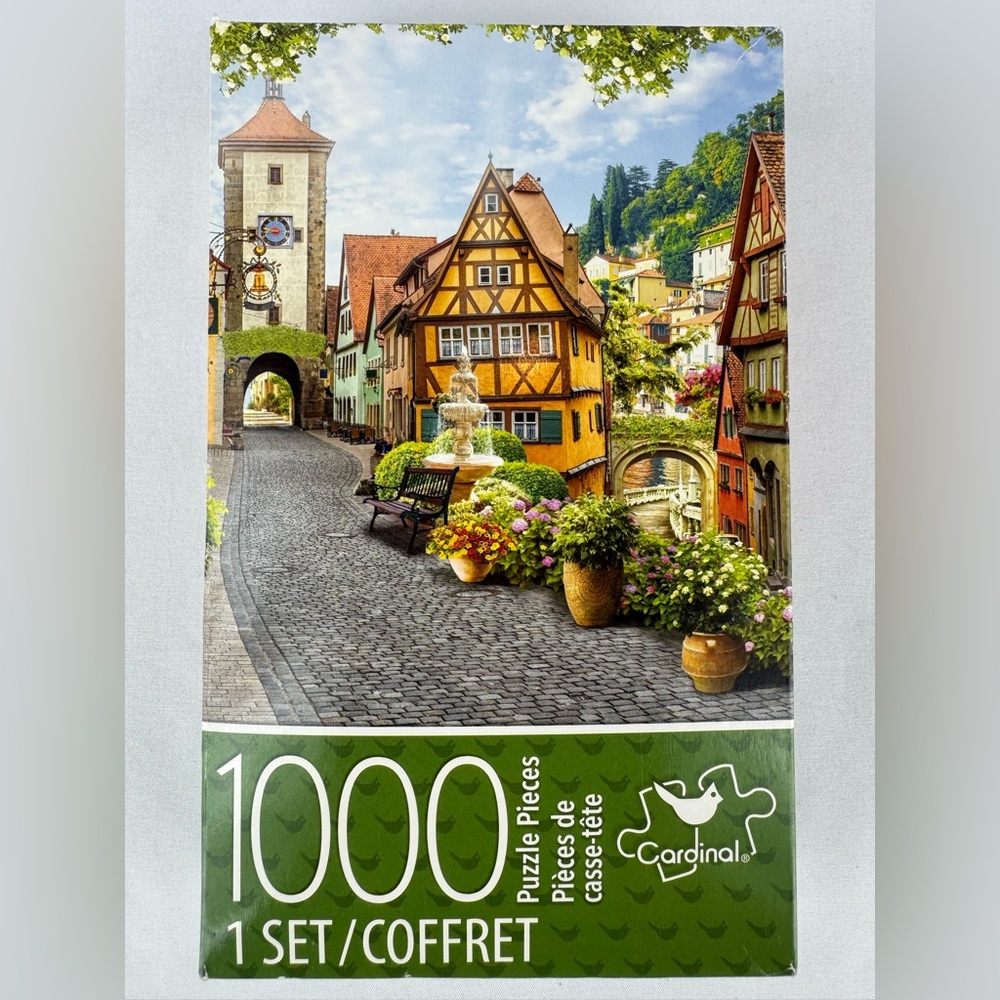 NWT Cardinal “Italian View” 1000 Piece Puzzle